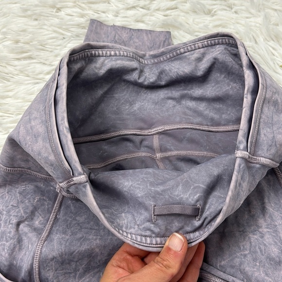 Lululemon Fast and Free Tight 25" Ice Dye Non-Reflective Ice Wash Violet verbena - Picture 3 of 5